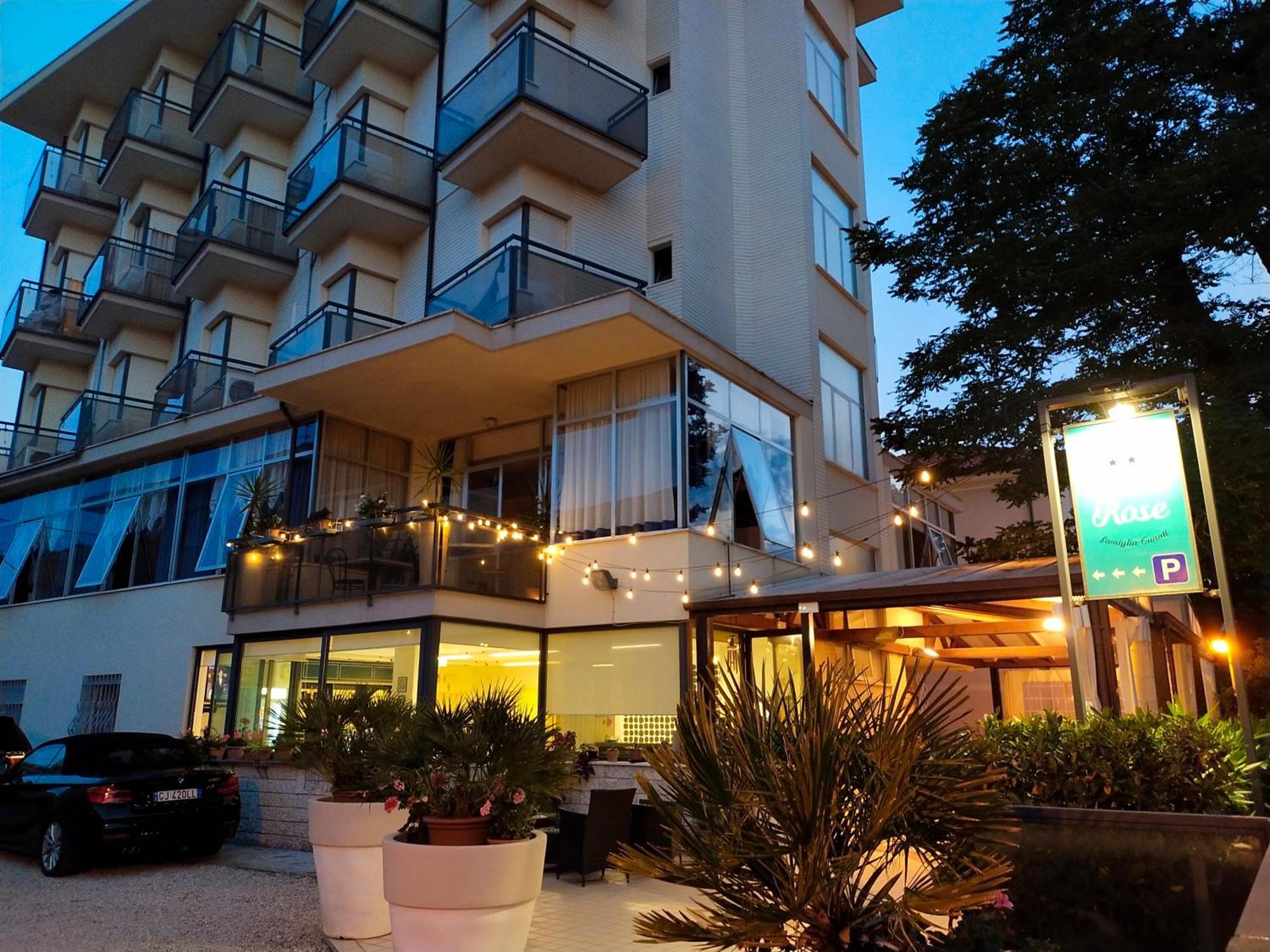 Hotel Goldene Rose Rimini Eksteriør bilde